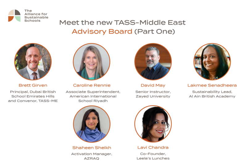 Leela’s Lunches co-founder Lavi Chandra joins the TASS-Middle East Advisory Board.